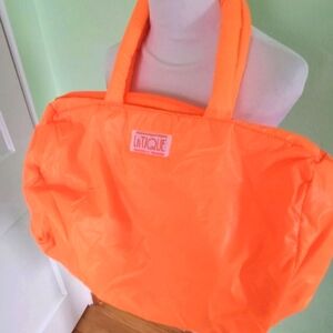 Vibrant Retro Orange Tote Bag Latique Inc.